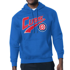 Chicago Cubs Starter Modern Tailsweep Fleece Tri-Blend Pullover Hoodie | MLB Outlet