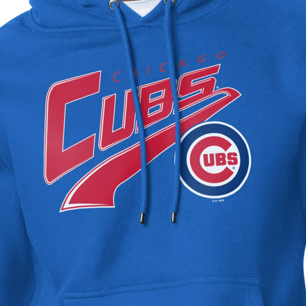 Chicago Cubs Starter Modern Tailsweep Fleece Tri-Blend Pullover Hoodie | MLB Outlet