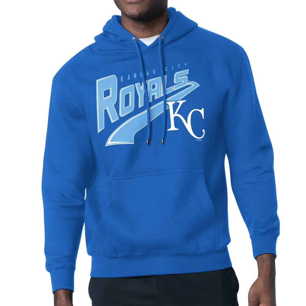 Kansas City Royals Starter Modern Tailsweep Fleece Tri-Blend Pullover Hoodie | MLB For sale