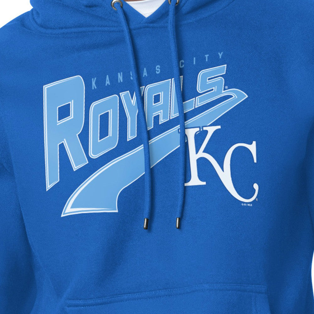Kansas City Royals Starter Modern Tailsweep Fleece Tri-Blend Pullover Hoodie | MLB For sale