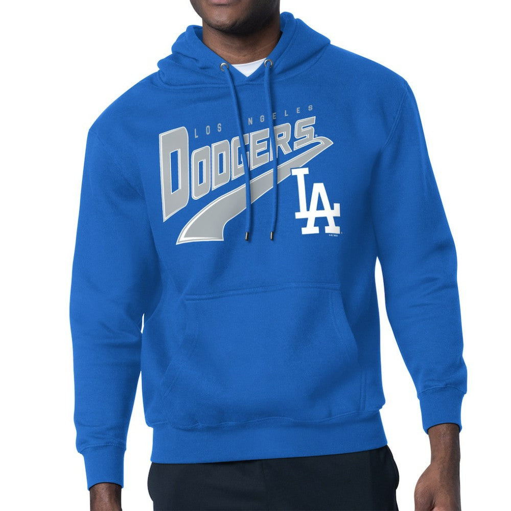 Los Angeles Dodgers Starter Modern Tailsweep Fleece Tri-Blend Pullover Hoodie | MLB US