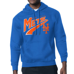New York Mets Starter Modern Tailsweep Fleece Tri-Blend Pullover Hoodie | MLB US