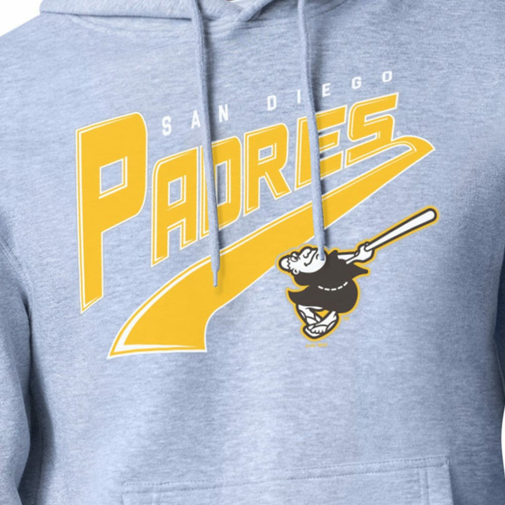San Diego Padres Starter Modern Tailsweep Fleece Tri-Blend Pullover Hoodie | MLB On Sale