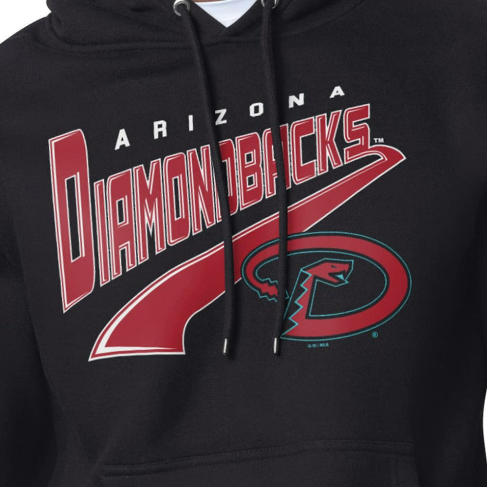 Arizona Diamondbacks Starter Modern Tailsweep Fleece Tri-Blend Pullover Hoodie | MLB New