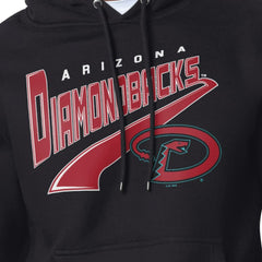 Arizona Diamondbacks Starter Modern Tailsweep Fleece Tri-Blend Pullover Hoodie | MLB New