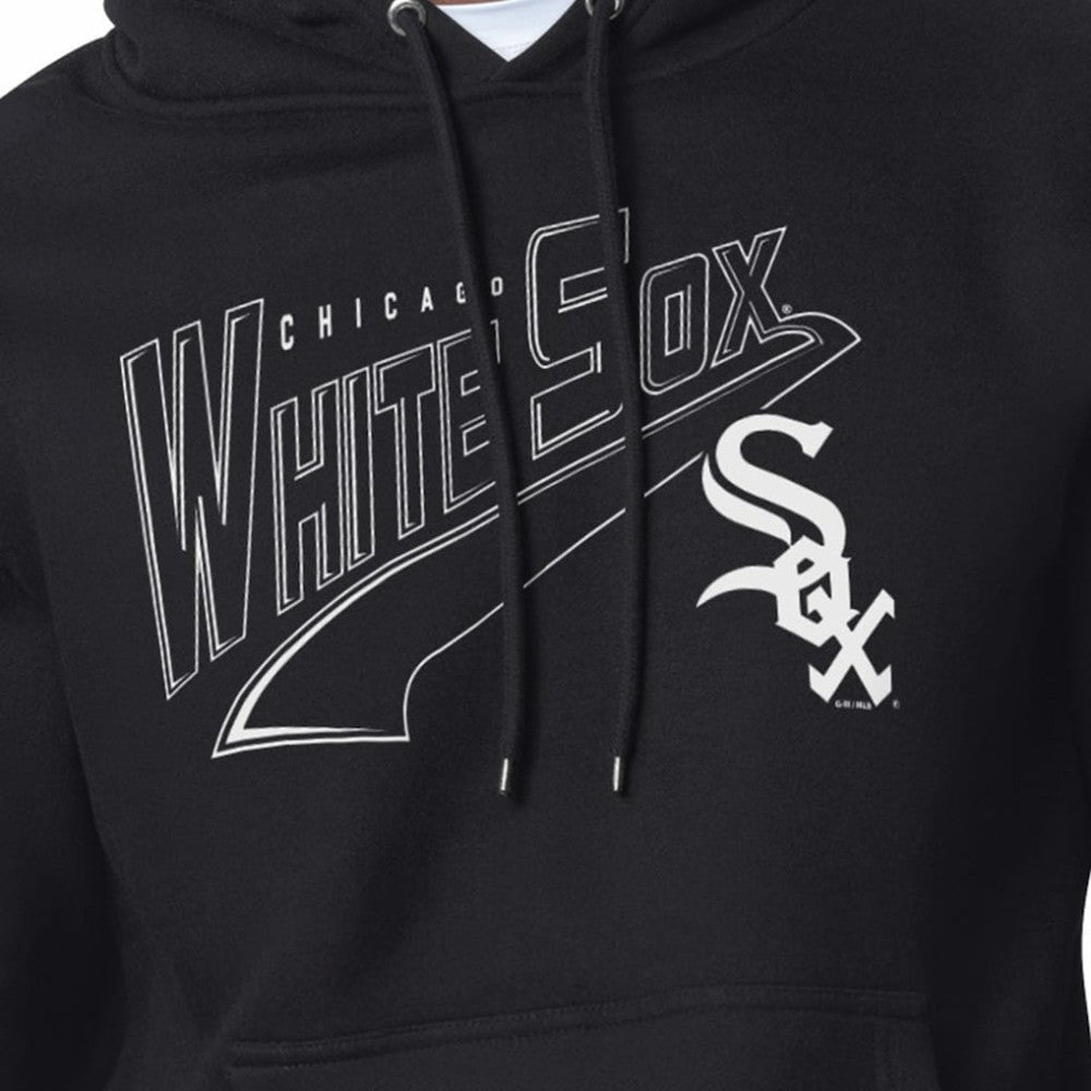 Chicago White Sox Starter Modern Tailsweep Fleece Tri-Blend Pullover Hoodie | MLB US