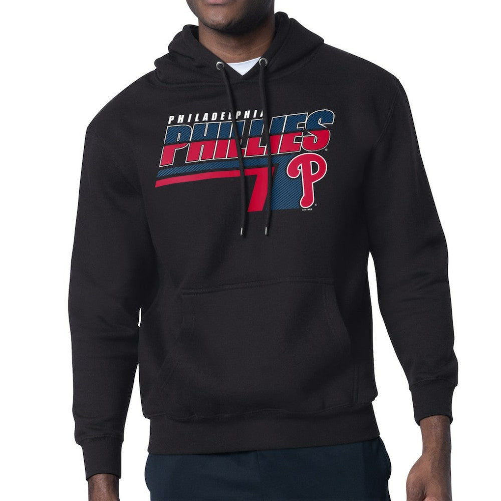 Philadelphia Phillies Starter Logo Push Graphic Hoodie | MLB Discount