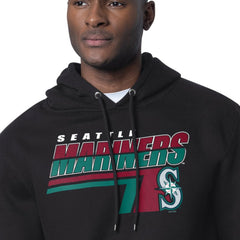 Seattle Mariners Starter Logo Push Graphic Hoodie | MLB New