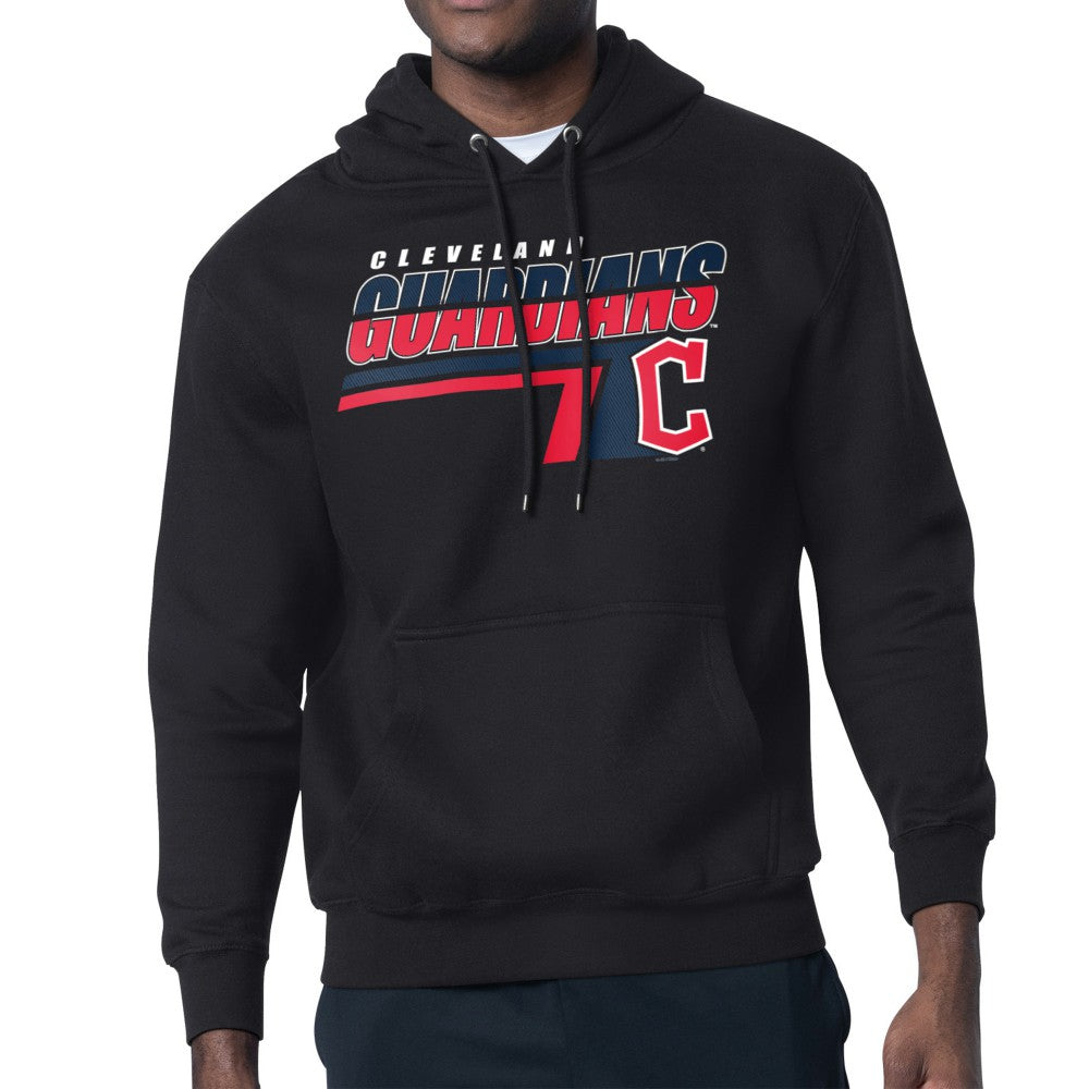Cleveland Guardians Starter Logo Push Graphic Hoodie | MLB Online