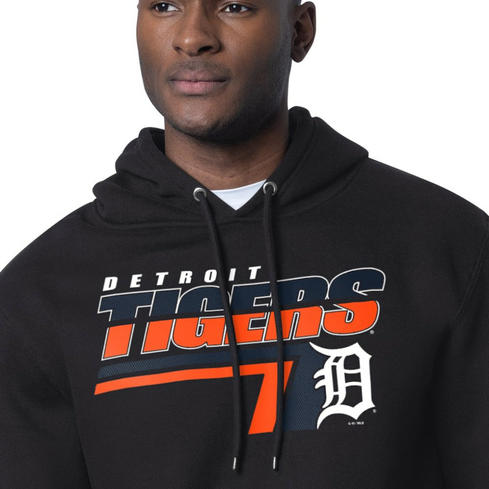 Detroit Tigers Starter Logo Push Graphic Hoodie | MLB New