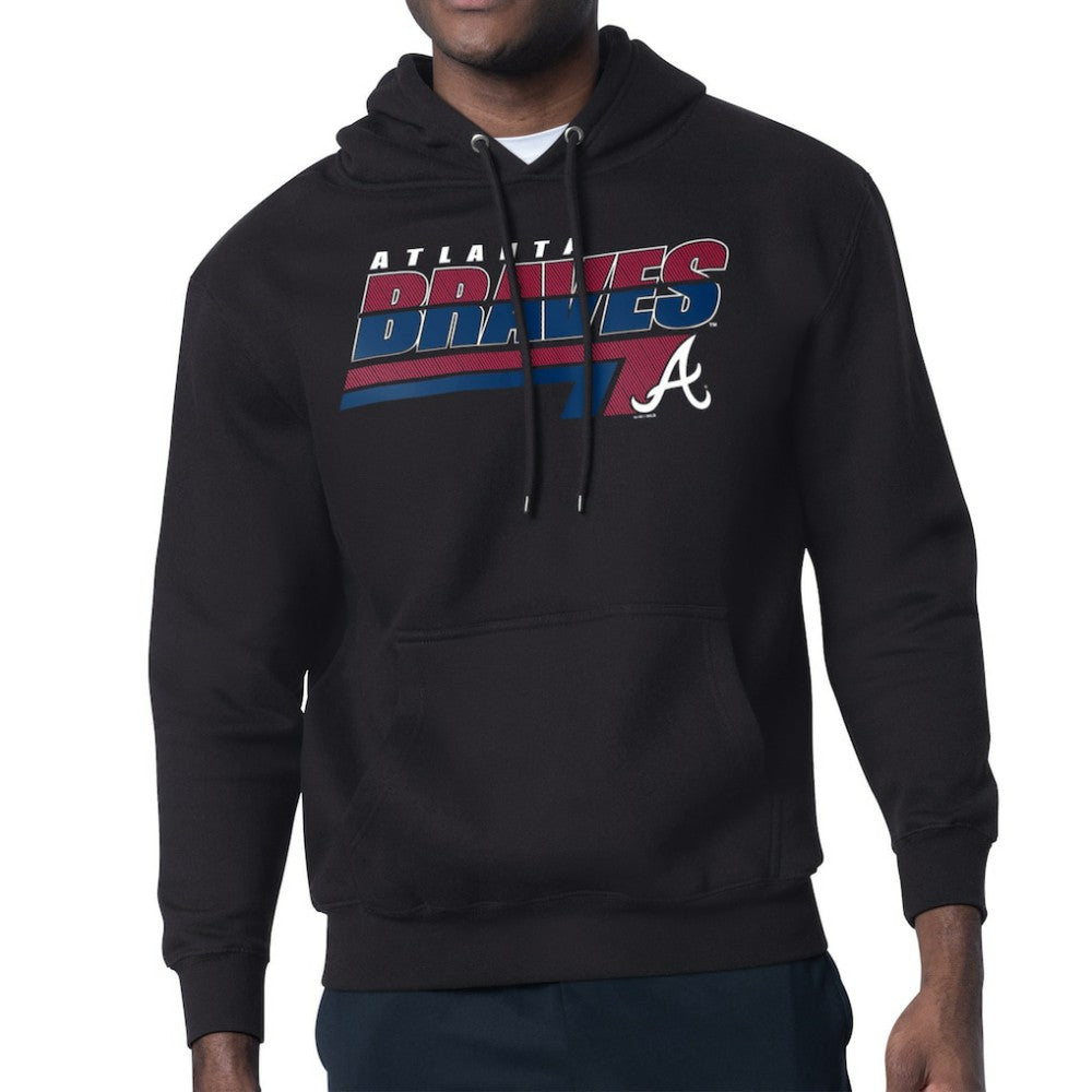 Atlanta Braves Starter Logo Push Graphic Hoodie | MLB Sale