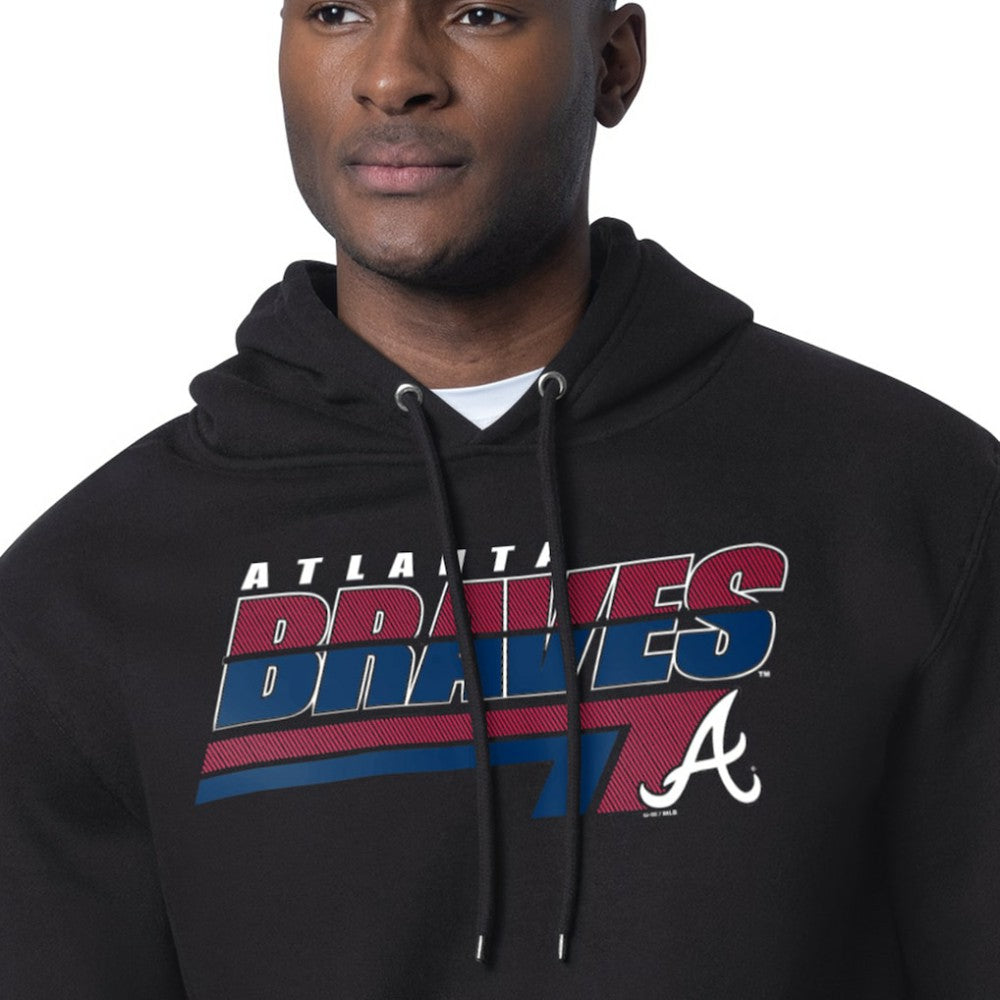 Atlanta Braves Starter Logo Push Graphic Hoodie | MLB Sale