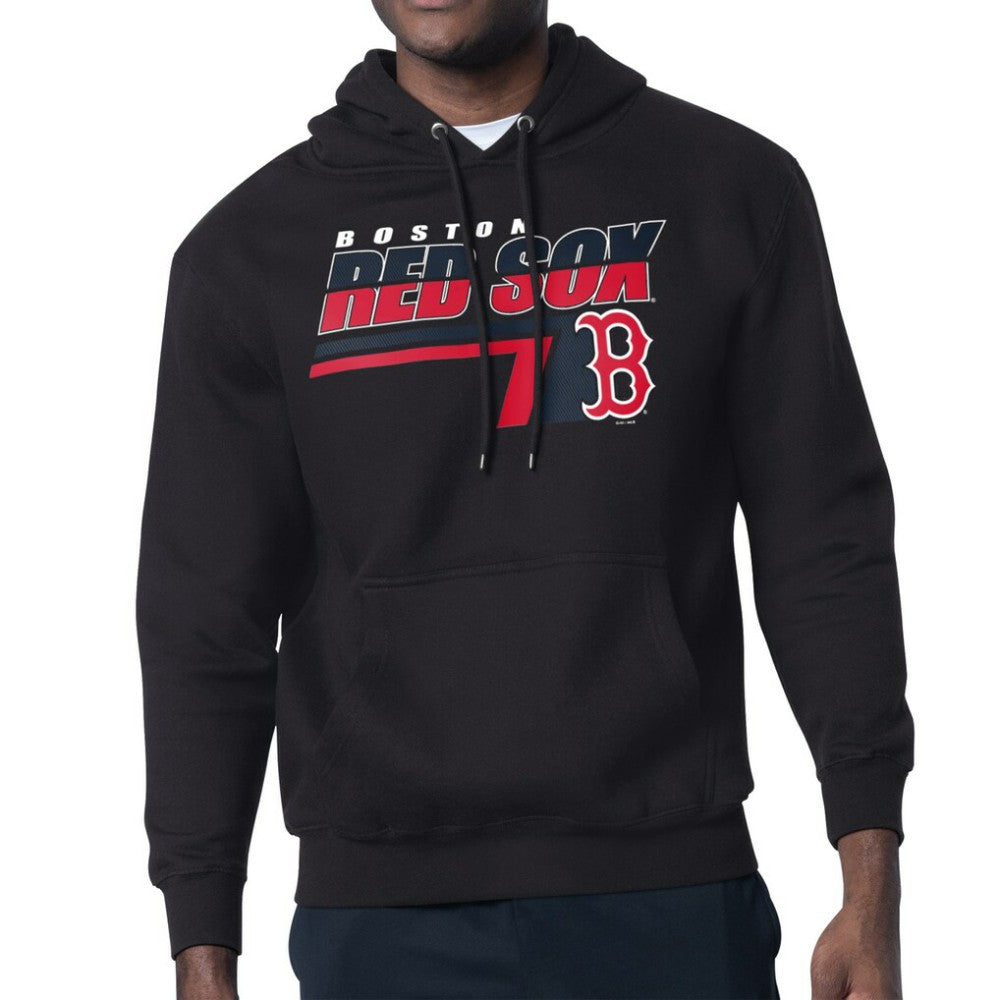 Boston Red Sox Starter Logo Push Graphic Hoodie | MLB Sale