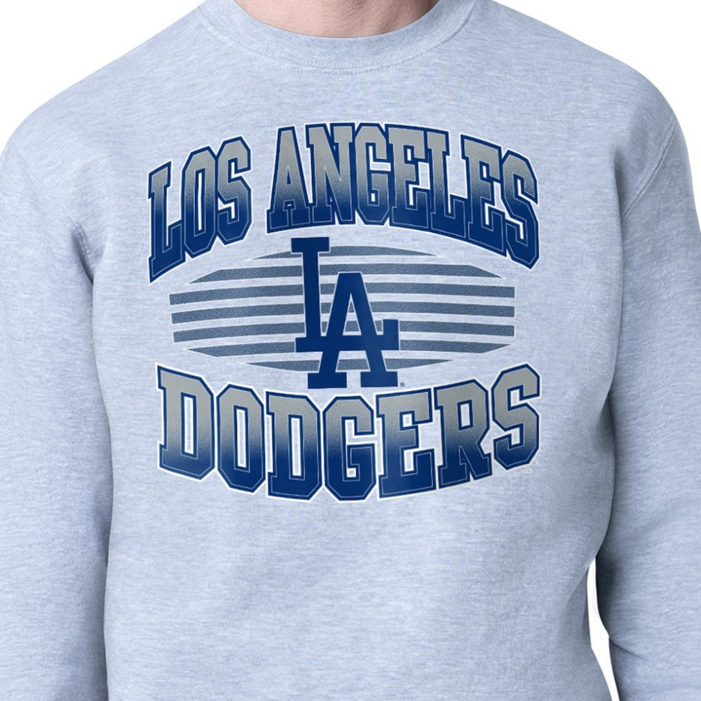 Los Angeles Dodgers Starter Team Grit Graphic Fleece Pullover Sweatshirt | MLB Near me
