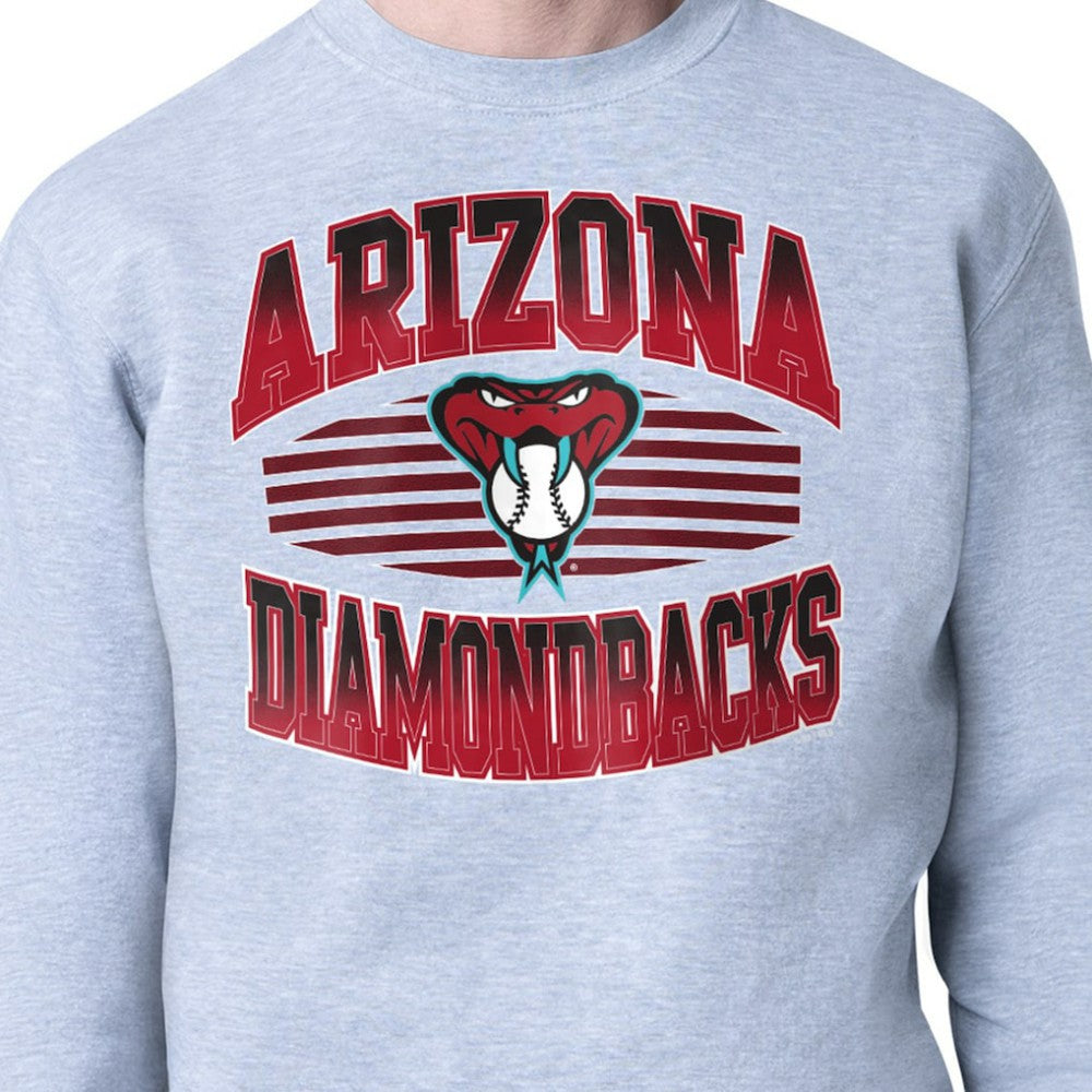 Arizona Diamondbacks Starter Team Grit Graphic Fleece Pullover Sweatshirt | MLB New