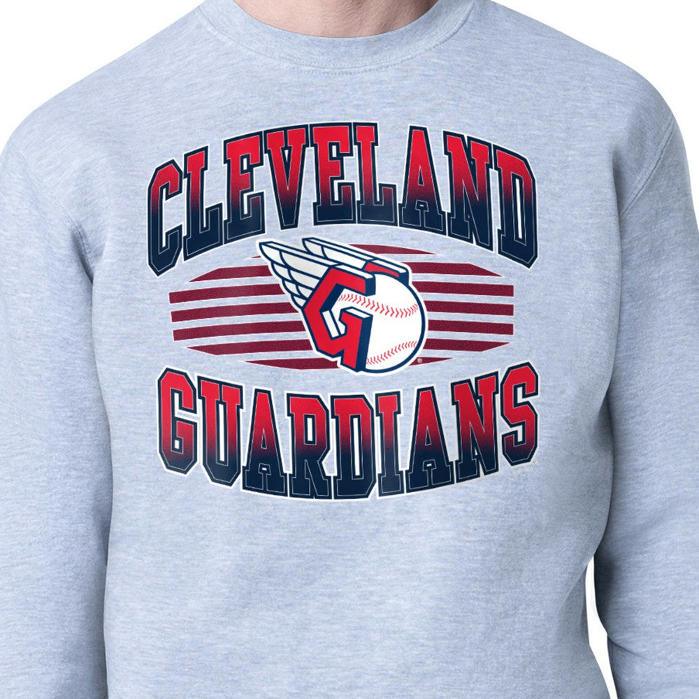 Cleveland Guardians Starter Team Grit Graphic Fleece Pullover Sweatshirt | MLB Online
