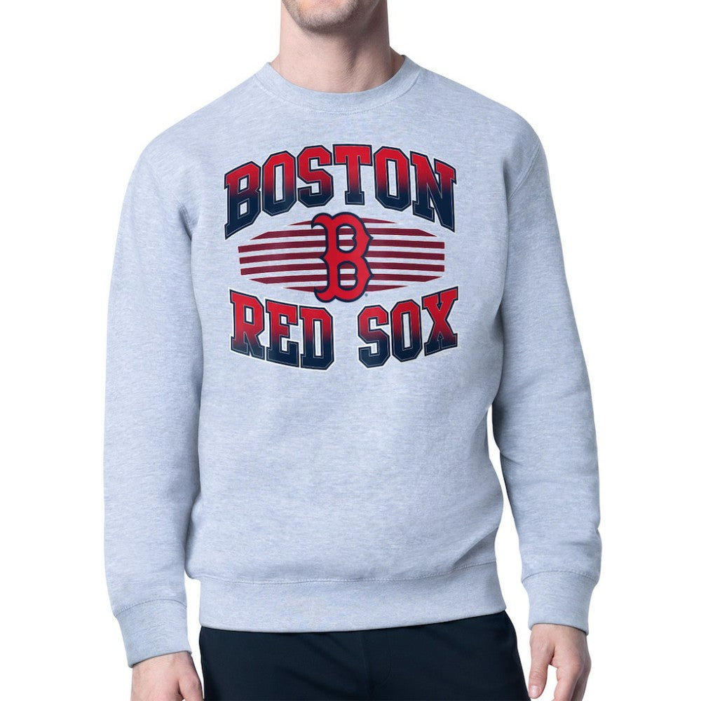 Boston Red Sox Starter Team Grit Graphic Fleece Pullover Sweatshirt | MLB Discount