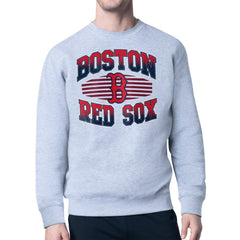 Boston Red Sox Starter Team Grit Graphic Fleece Pullover Sweatshirt | MLB Discount