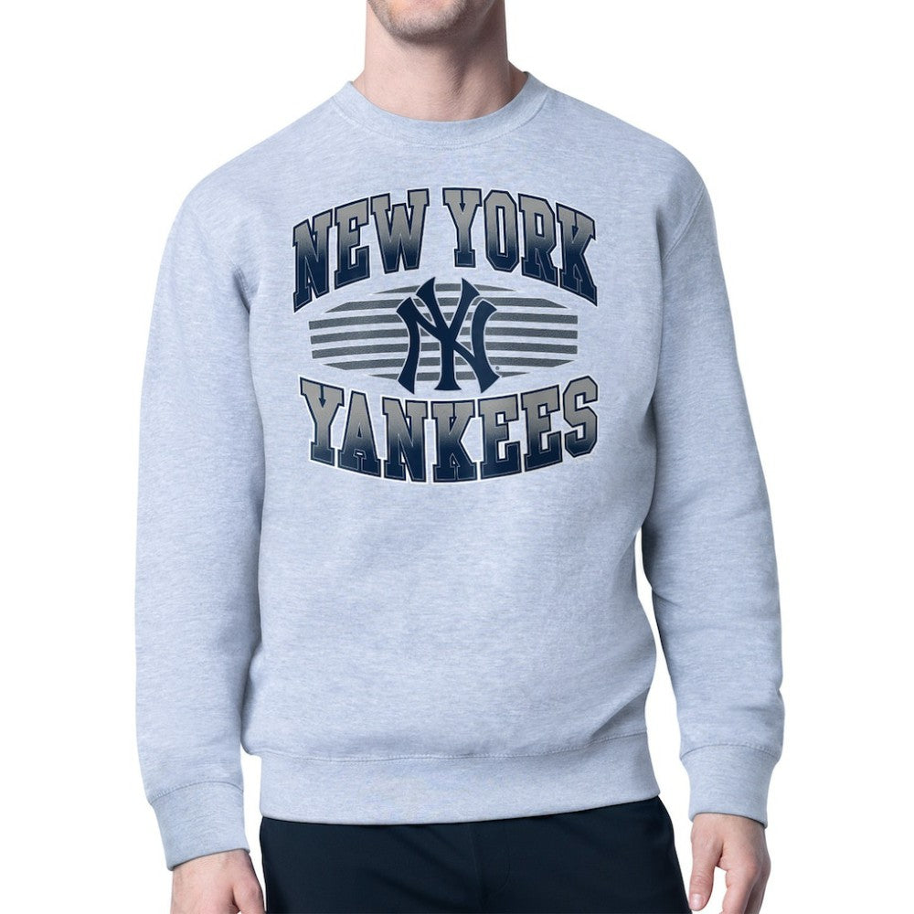 New York Yankees Starter Team Grit Graphic Fleece Pullover Sweatshirt | MLB Online