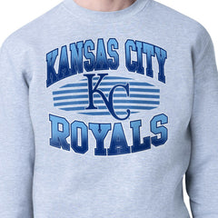 Kansas City Royals Starter Team Grit Graphic Fleece Pullover Sweatshirt | MLB New
