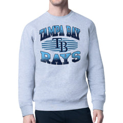 Tampa Bay Rays Starter Team Grit Graphic Fleece Pullover Sweatshirt | MLB Discount