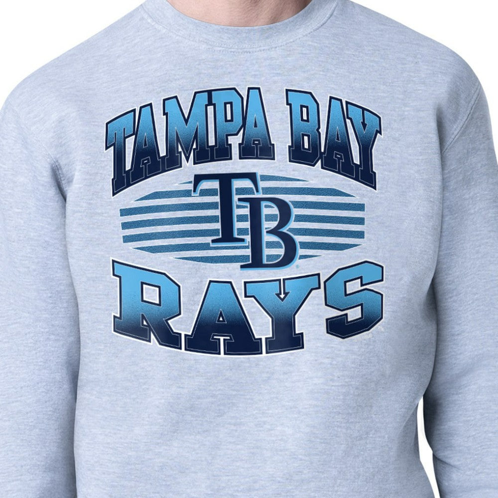 Tampa Bay Rays Starter Team Grit Graphic Fleece Pullover Sweatshirt | MLB Discount