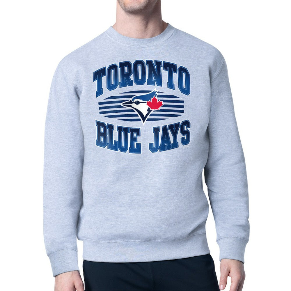 Toronto Blue Jays Starter Team Grit Graphic Fleece Pullover Sweatshirt | MLB New