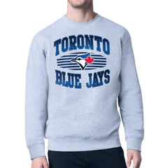 Toronto Blue Jays Starter Team Grit Graphic Fleece Pullover Sweatshirt | MLB New