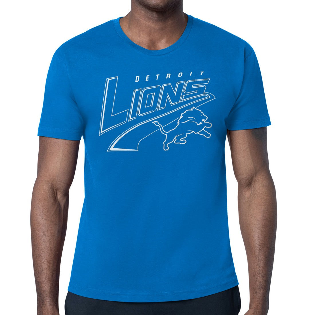 Detroit Lions  Starter Modern Tailsweep Graphic T-Shirt