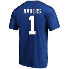 New York Giants Fanatics Malik Nabers  Big & Tall Player Name & Number T-Shirt