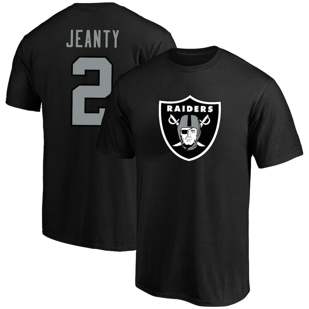 Las Vegas Raiders Fanatics Ashton Jeanty  Big & Tall Player Name & Number T-Shirt