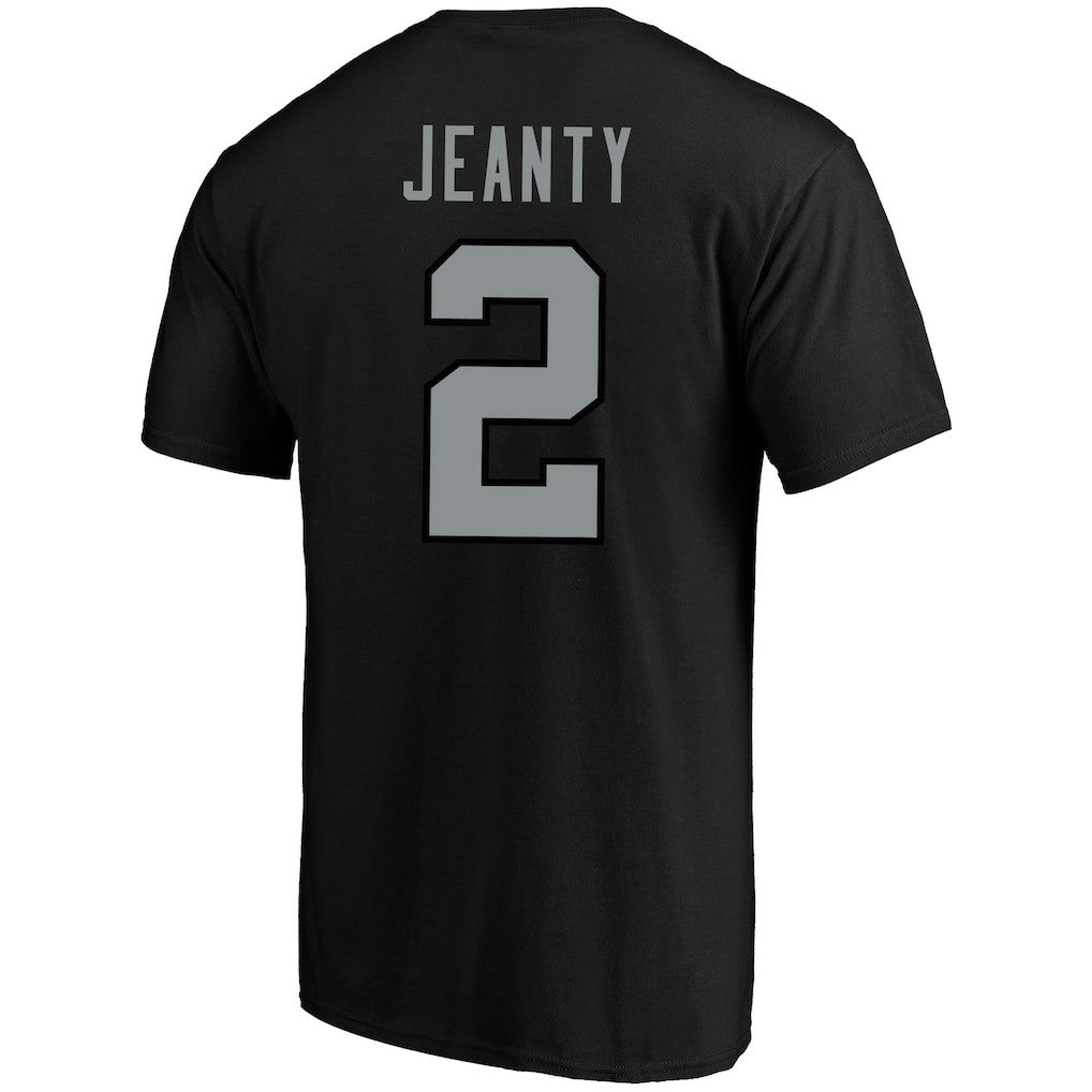Las Vegas Raiders Fanatics Ashton Jeanty  Big & Tall Player Name & Number T-Shirt