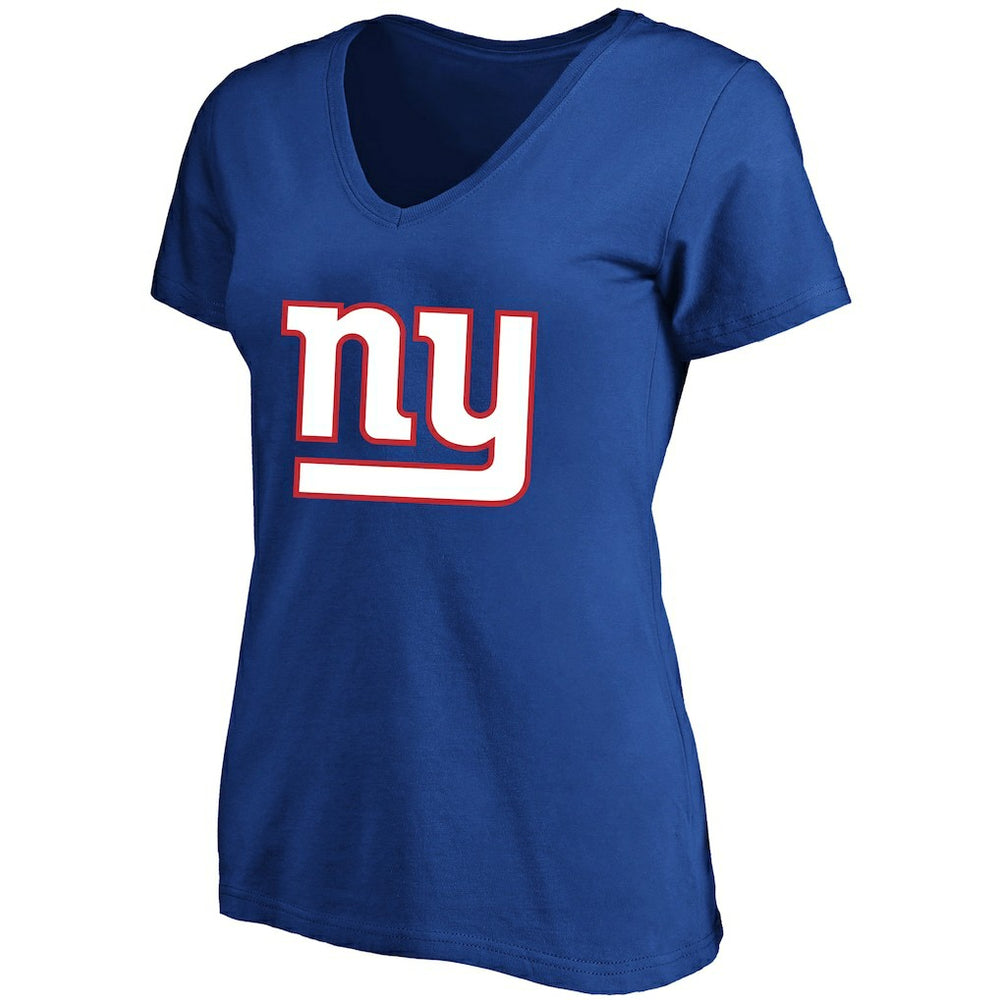 New York Giants Fanatics Malik Nabers  Women's Plus Size Name & Number T-Shirt