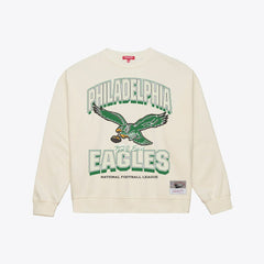 Philadelphia Eagles Mitchell & Ness Women's Tonal Arch Sweatshirt