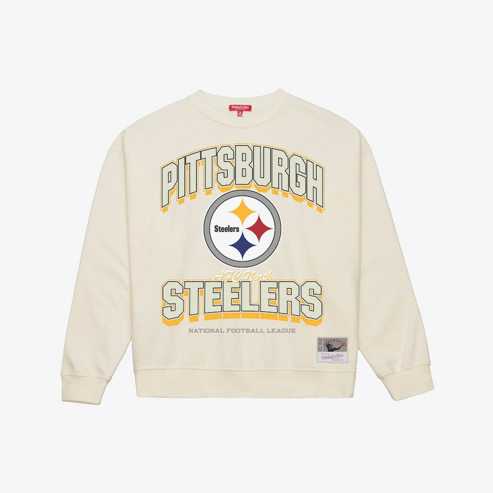 Pittsburgh Steelers Mitchell & Ness Women's Tonal Arch Sweatshirt
