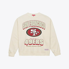 San Francisco 49ers Mitchell & Ness Women's Tonal Arch Sweatshirt