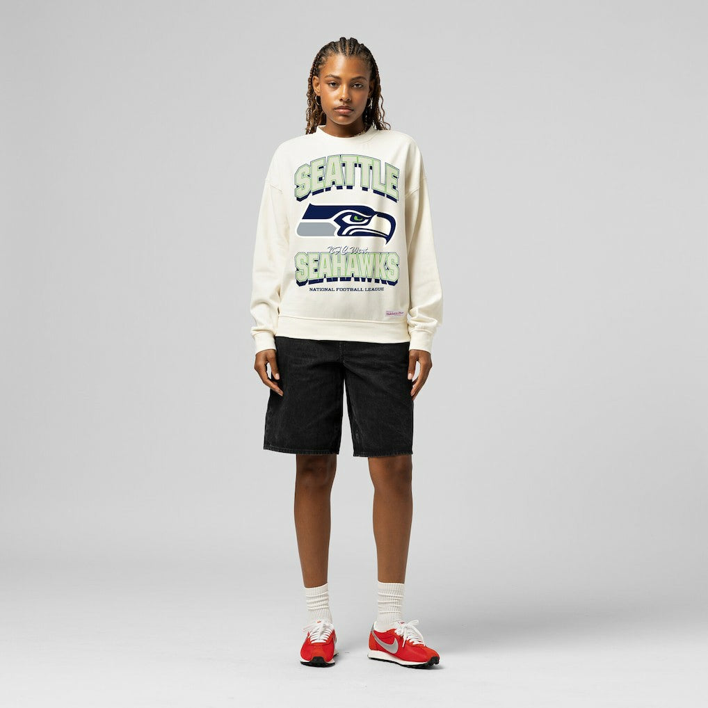 Seattle Seahawks Mitchell & Ness Women's Tonal Arch Sweatshirt