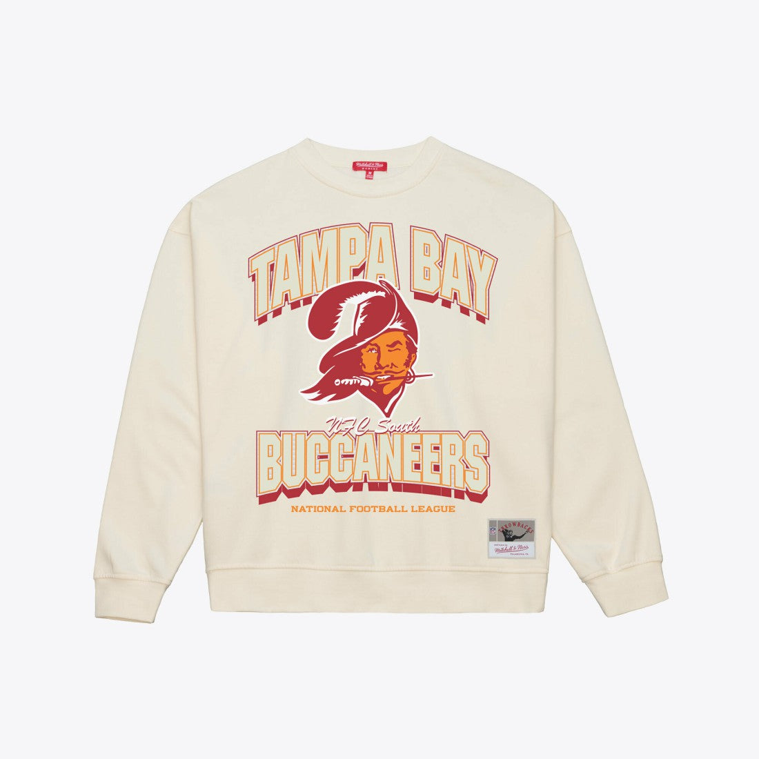 Tampa Bay Buccaneers Mitchell & Ness Women's Tonal Arch Sweatshirt