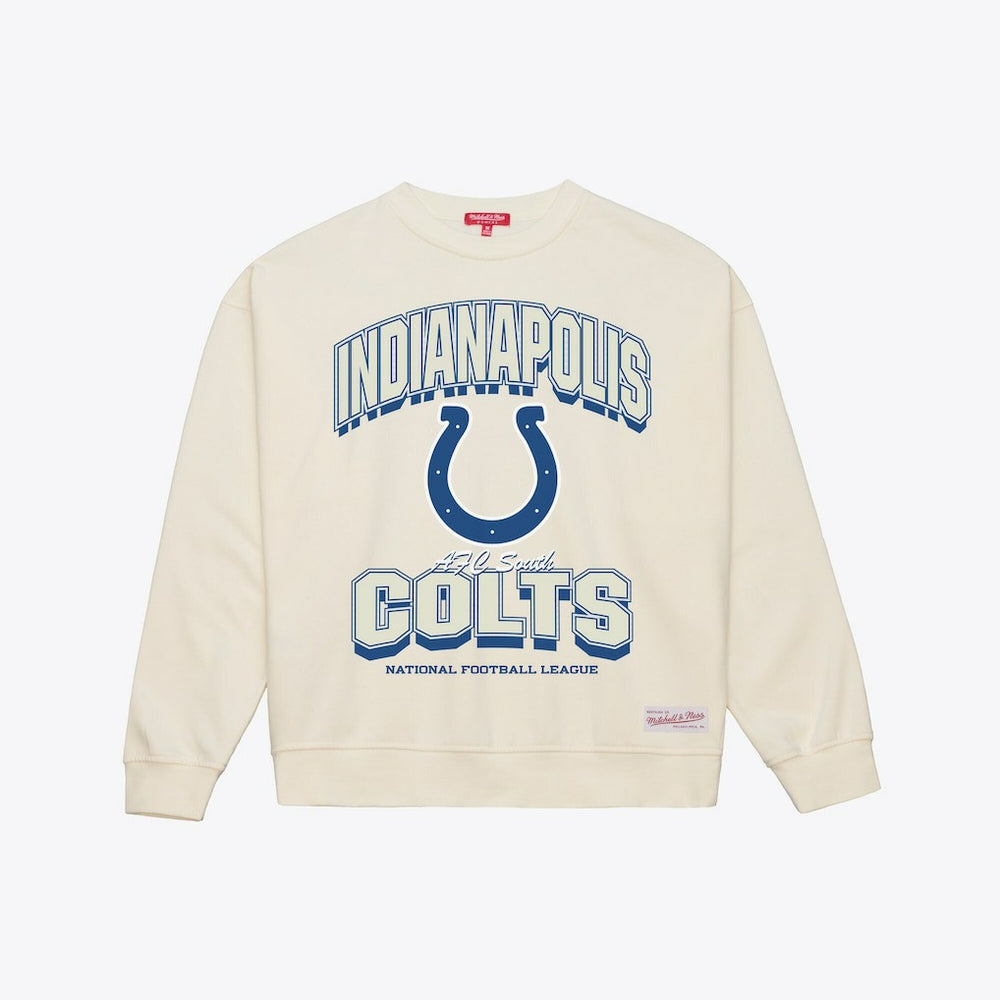 Indianapolis Colts Mitchell & Ness Women's Tonal Arch Sweatshirt