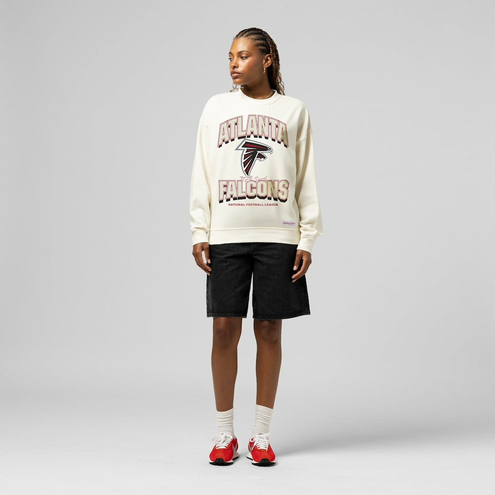 Atlanta Falcons Mitchell & Ness Women's Tonal Arch Sweatshirt