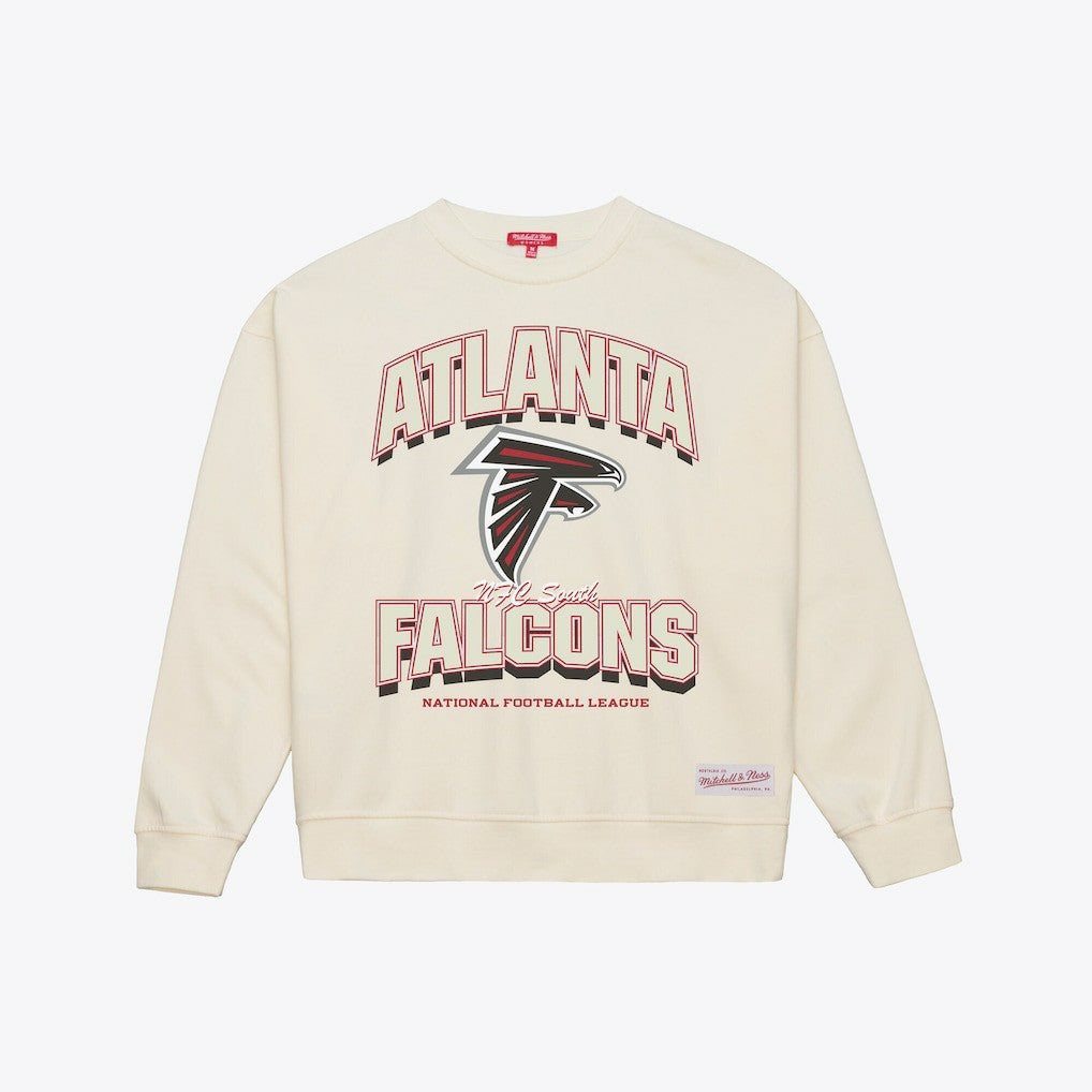 Atlanta Falcons Mitchell & Ness Women's Tonal Arch Sweatshirt