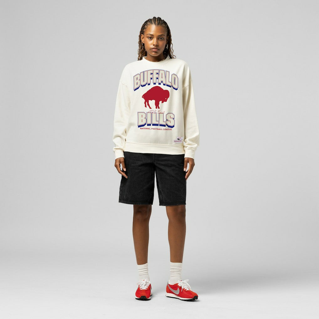 Buffalo Bills Mitchell & Ness Women's Tonal Arch Sweatshirt