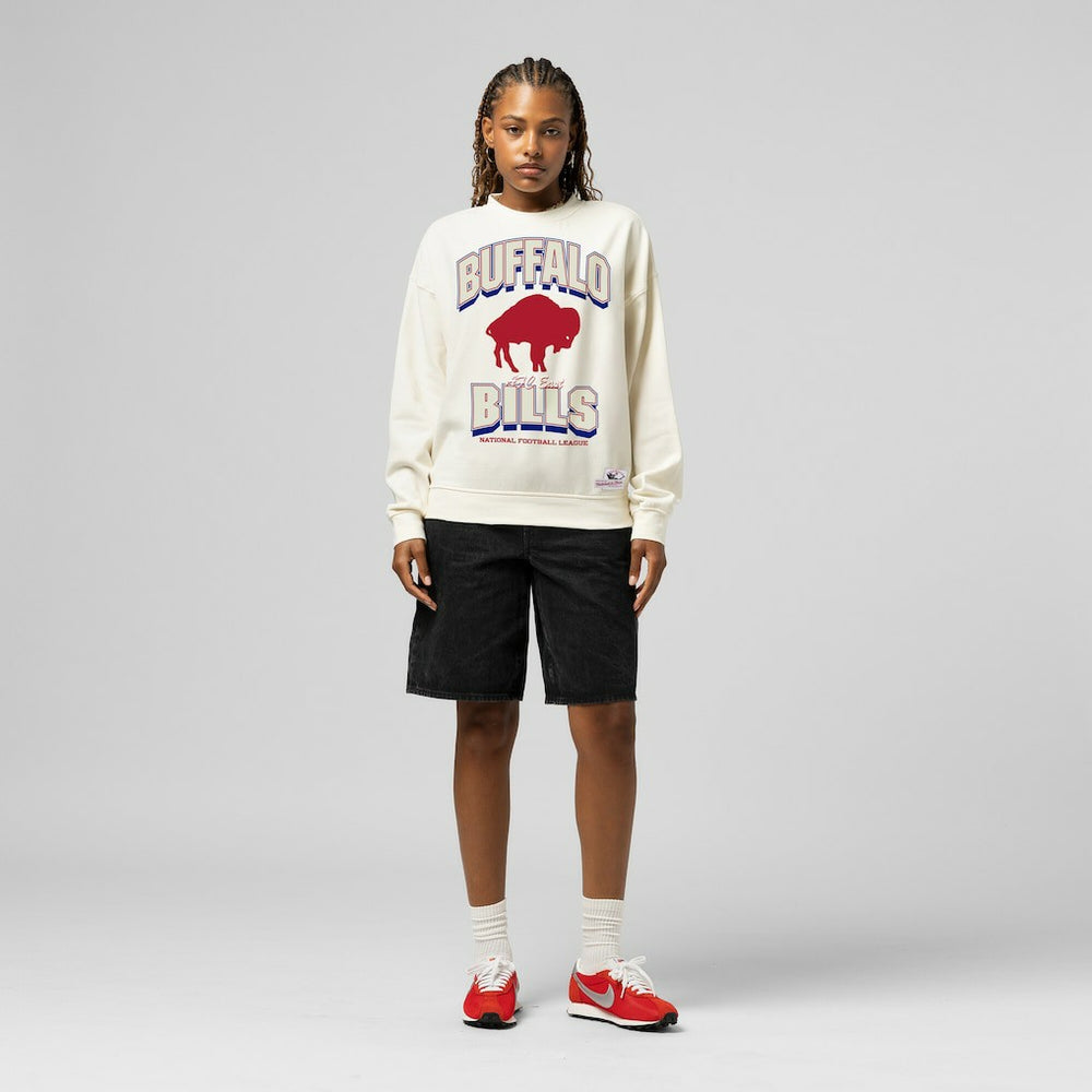 Buffalo Bills Mitchell & Ness Women's Tonal Arch Sweatshirt