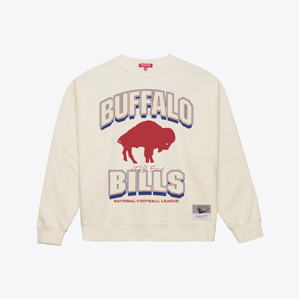 Buffalo Bills Mitchell & Ness Women's Tonal Arch Sweatshirt