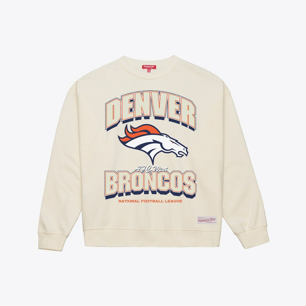 Denver Broncos Mitchell & Ness Women's Tonal Arch Sweatshirt
