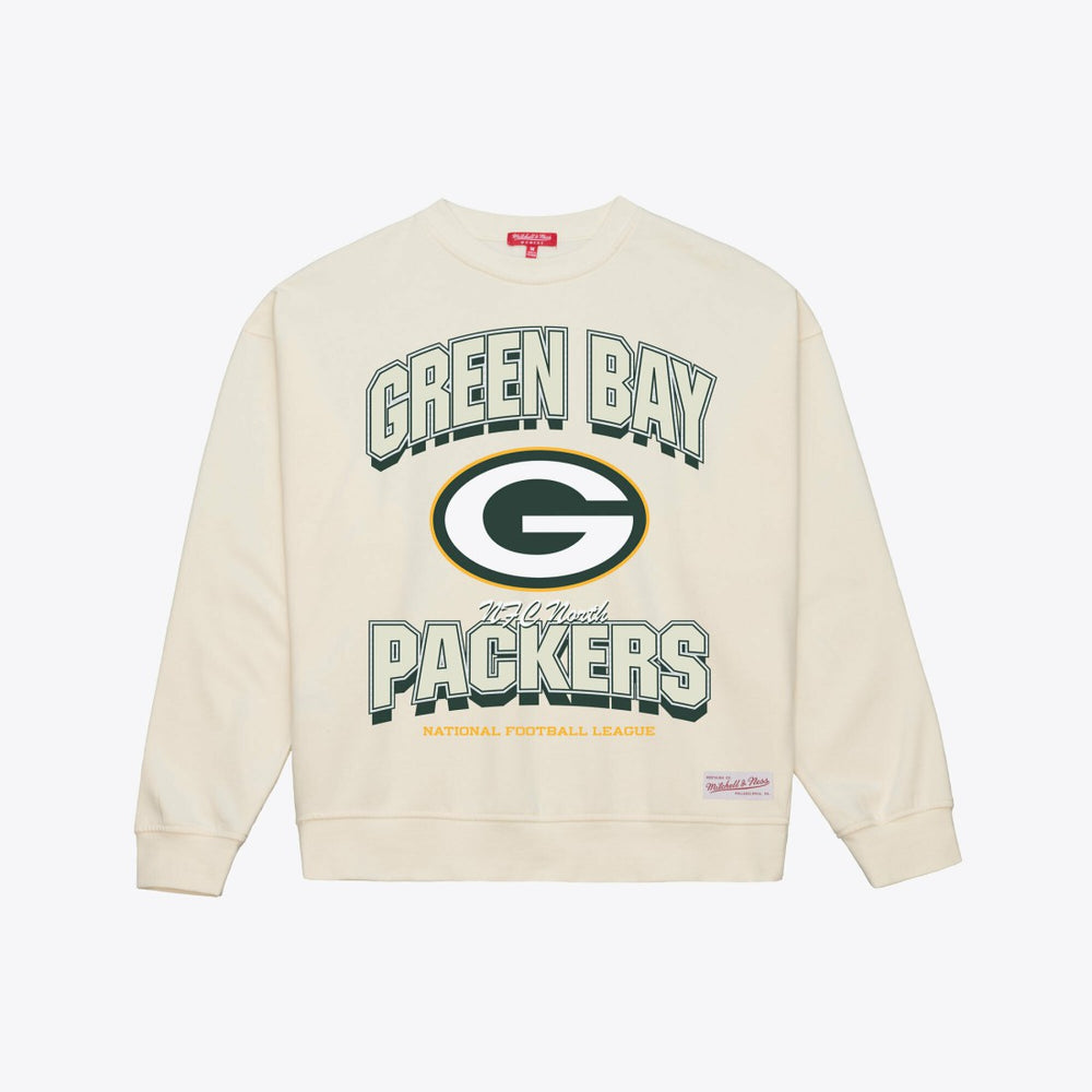 Green Bay Packers Mitchell & Ness Women's Tonal Arch Sweatshirt