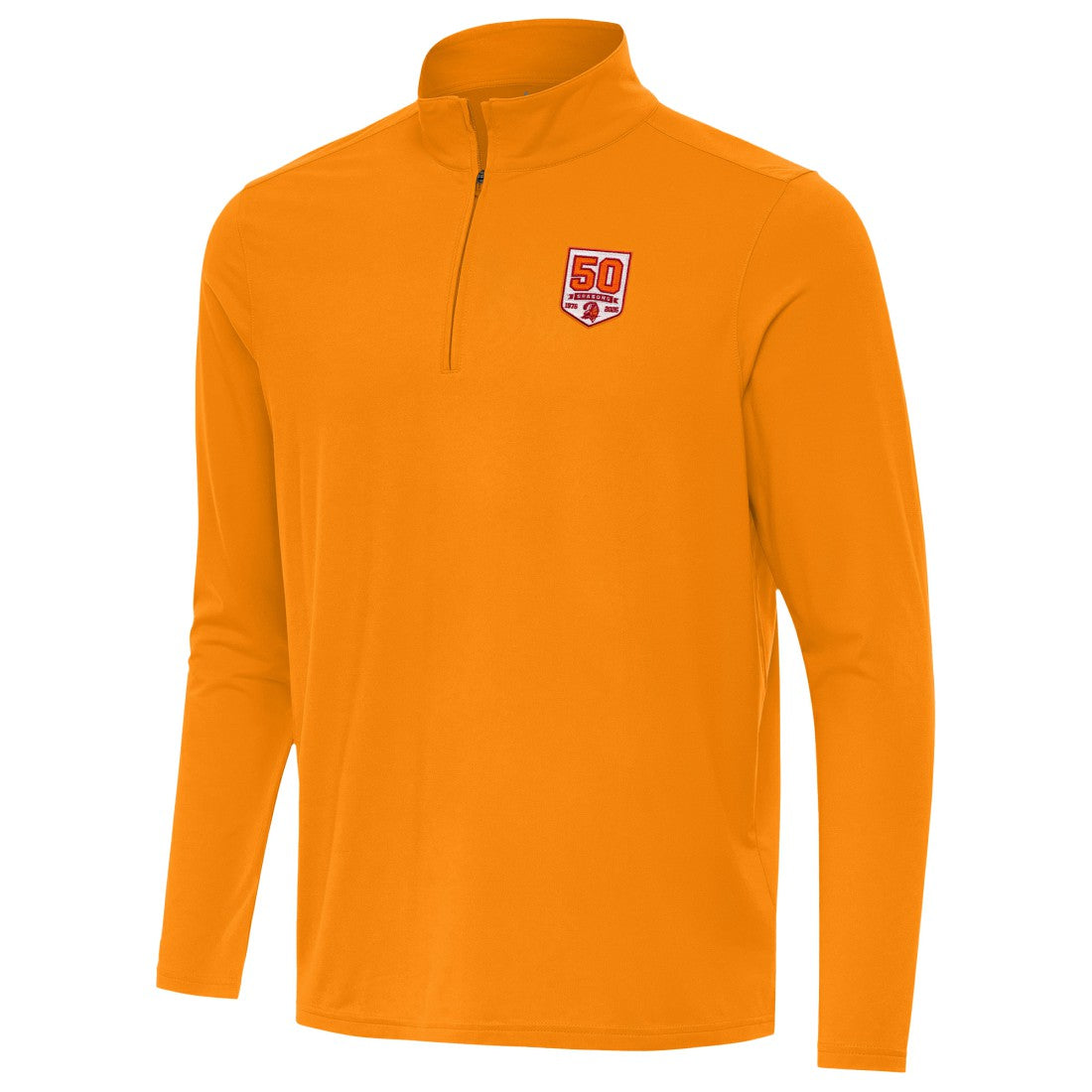 Tampa Bay Buccaneers  Antigua 50th Season Intent Quarter-Zip Sweatshirt