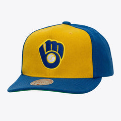 Milwaukee Brewers Unisex Vintage Fit Melton Wool Adjustable Hat | MLB New
