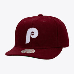Philadelphia Phillies Vintage Fit Melton Wool Adjustable Hat | MLB US