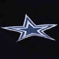 Dallas Cowboys Mitchell & Ness Women's Cropped Long Sleeve Rugby Polo